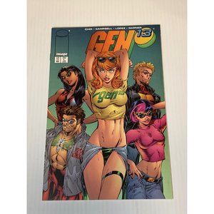 Gen13 #12 RARE J. Scott Campbell HTF Cover 1996 Image Comic